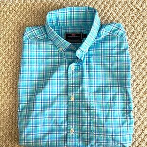 Vineyard Vines Performance Classic Fit Murray Button-Down Shirt, long-sleeve
